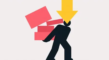 Pile of receipts and clock — the hidden cost of ADHD