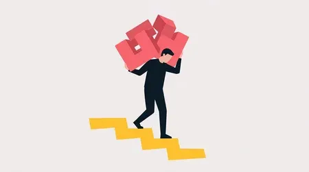 Person breaking free from shadow — shame and stigma of ADHD